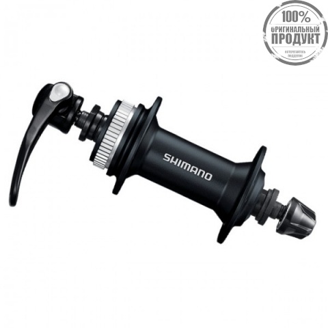 Втулка передняя Shimano TX505, 32 отв, QR, C.Lock, без кожуха, цв. черный