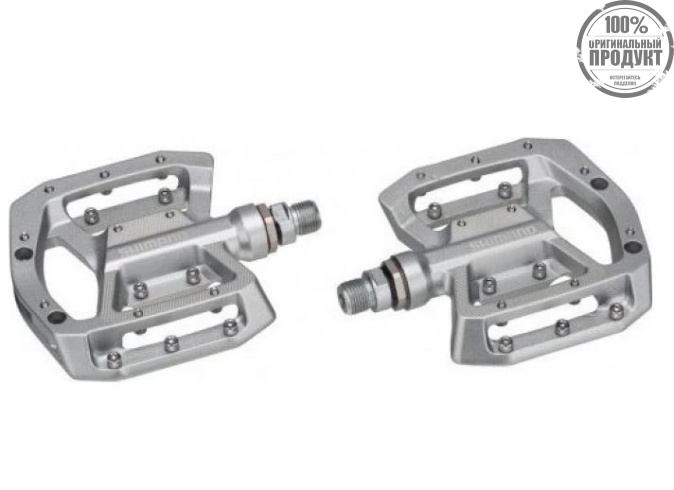 Педали Shimano, GR500, топталки, сереброистый
