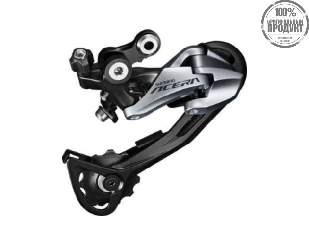 Переключатель задний Shimano Acera, M3000, SGS, 9ск, Shadow