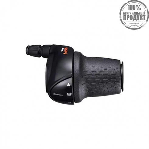 Шифтер Shimano Nexus, C6000-8, прав, 8ск, тр.2330мм+оплетк., цв. Черный