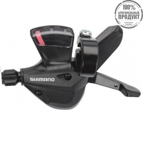 Шифтер Shimano Altus, M310, лев, 3ск, тр. 1800мм нерж.