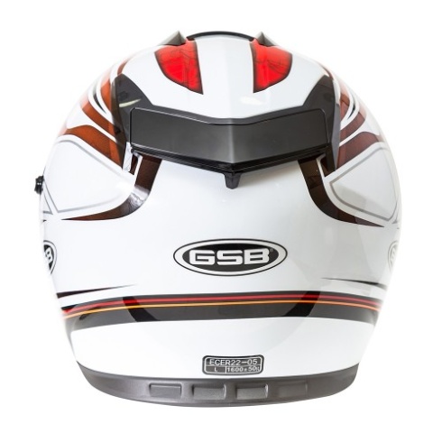Шлем GSB G-350 RED-WHITE
