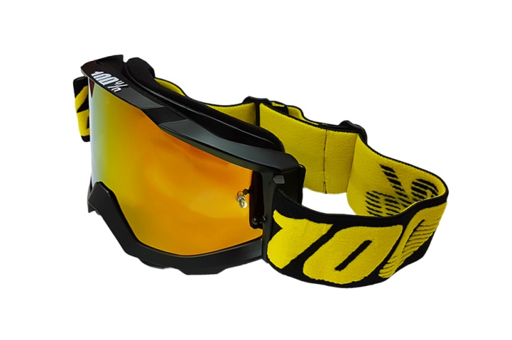 100 goggles yellow online