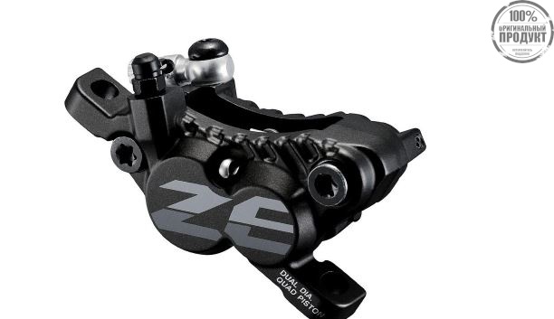 Калипер гидравлический Shimano M640, post mount, пласт. колодк. D01S, без адапт.