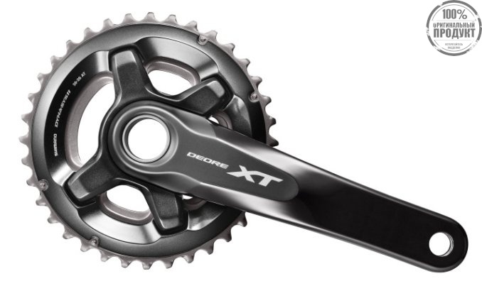 Система Shimano XT, M8000-2, 175мм 11ск., 36x26T, без каретки, с бонками для CL 48.8мм