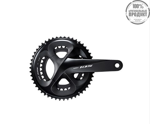 Система Shimano 105, R7000, 11ск., 175мм, 50/34T, черный