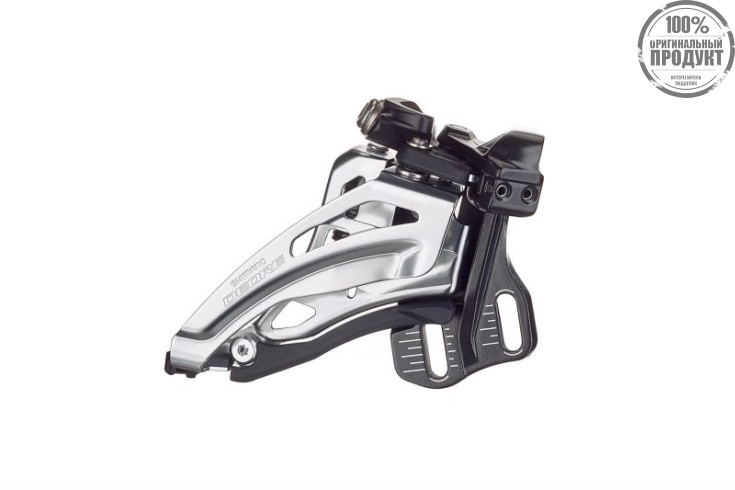 Переключатель передний Shimano Deore, M6020-E 2x10ск, E тип(без BB пластины), side-swing