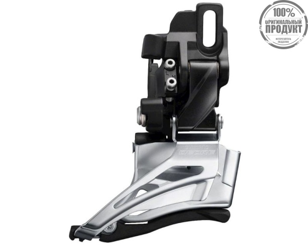 Переключатель передний Shimano Deore, M6025-D, direct mount, верхн. хомут 2X10, универс. тяга