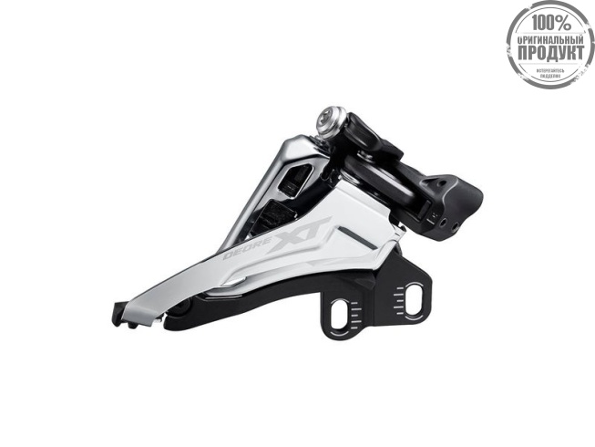 Переключатель передний Shimano XT, M8100-E, E-type, side-swing 2X12, верхн. Тяга 36-38T, CL:48,8/51,