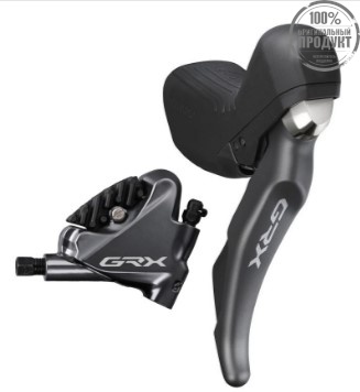 Шифтер/тормозная ручка Shimano GRX, ST-RX810/BR-RX810, правый, на 11ск. под диск. торм., колодк. с к