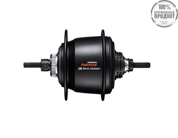 Втулка планетарная Shimano C7000, 5ск, Nexus, под C.Lock, 36 отв., 135x1187мм, черный