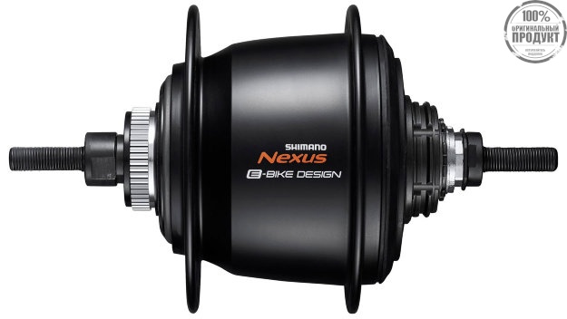 Втулка планетарная Shimano C7000, 5ск, Nexus, под v-brake, 36 отв., 135x1187мм, черный