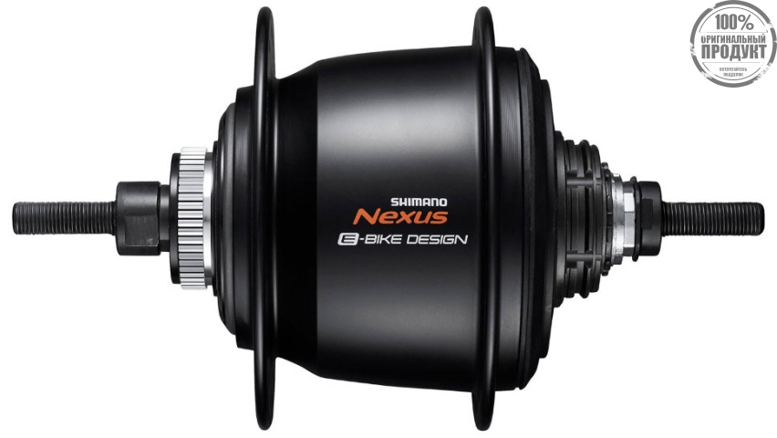 Втулка планетарная Shimano C7000, 5ск, Nexus, под v-brake, 32 отв., 135x1187мм, черный