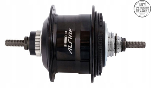 Втулка планетарная Shimano Alfine S7001, 11ск, под C. Lock, 36 отв., 135x187мм, Черный