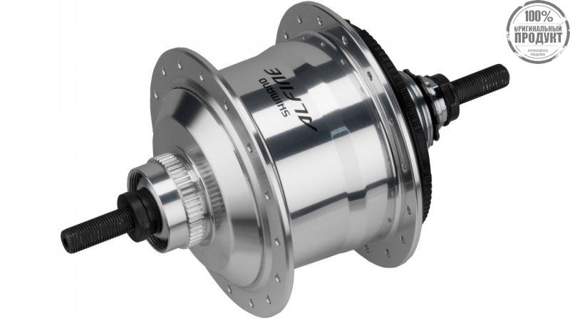Втулка планетарная Shimano Alfine, S7001, 36 отв, 8ск, C.Lock, 135x187мм, серебро