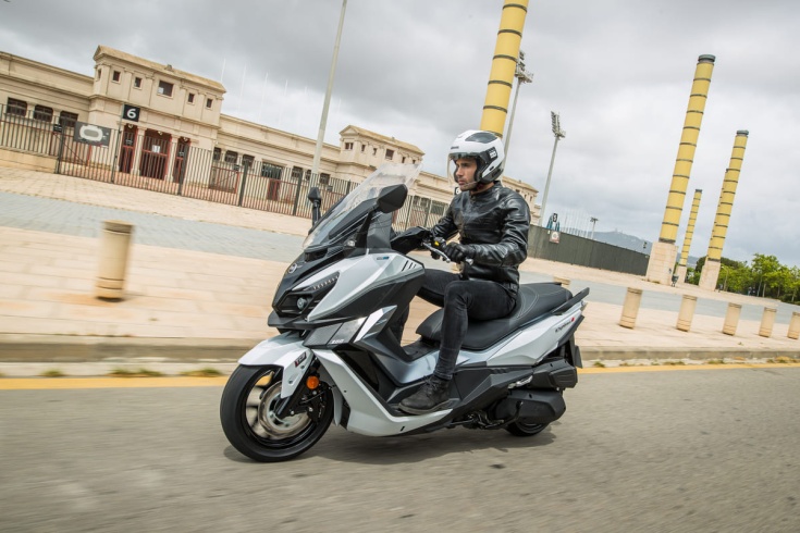 Максискутер SYM CRUiSYM a 300 матовый синий