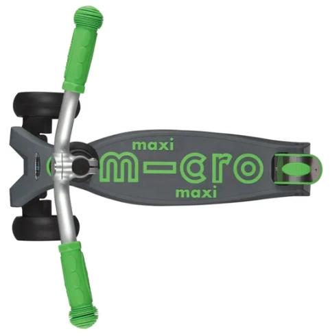 Самокат Maxi Micro Deluxe Pro Серо-зеленый