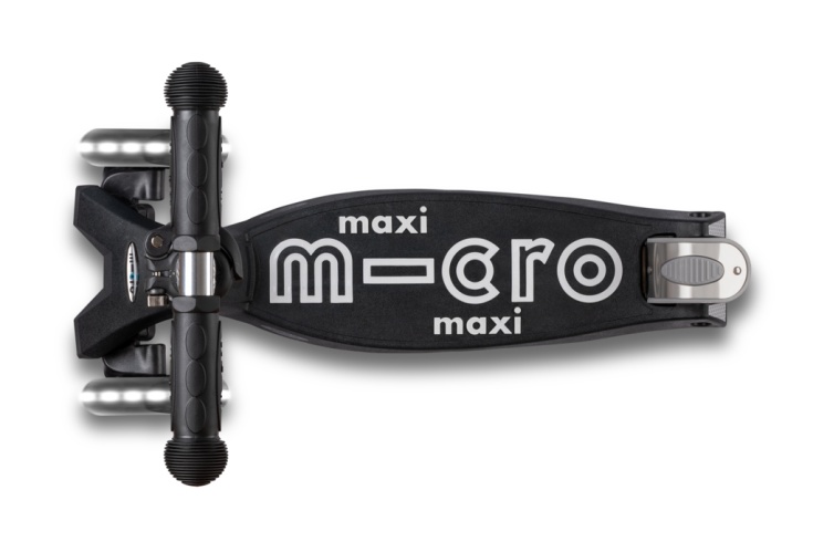 Самокат Maxi Micro Deluxe ECO Серый LED