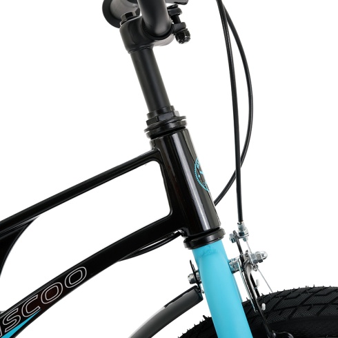 Детский Велосипед MAXISCOO  "Air" Standard Plus 14", Черный Аметист, С Ручными Тормозами (2023)