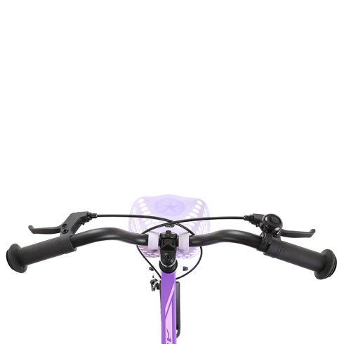 Детский Велосипед MAXISCOO  "Air" Deluxe 18", Фиолетовый Матовый, С Дисковыми Тормозами (2023)
