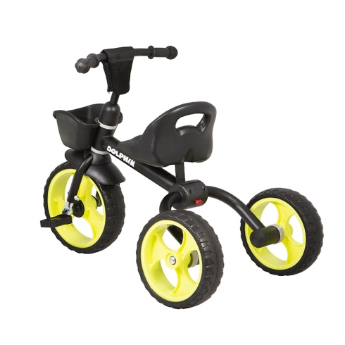 Велосипед 3-х колесный Детский Складной Maxiscoo "Dolphin" (2021), Салатовый