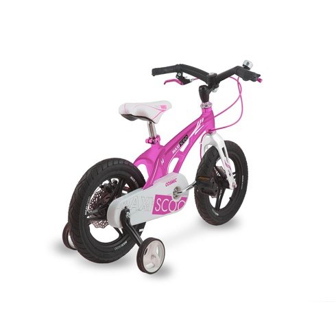 Велосипед MAXISCOO COSMIC Delux 14" Розовый перламутр