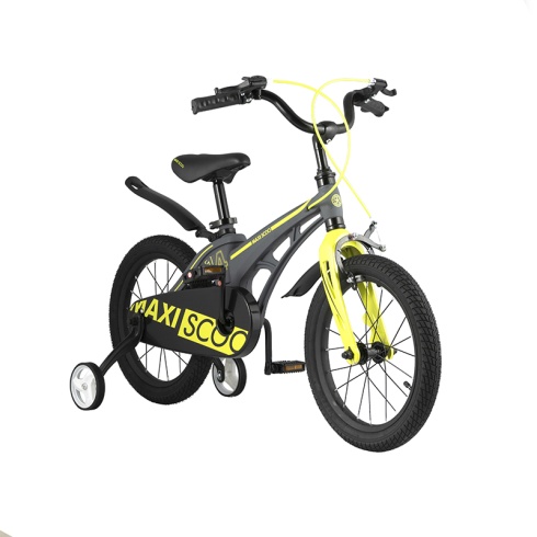 Велосипед 2-х колесный Детский Maxiscoo "Cosmic" (2021), Стандарт Серый Матовый