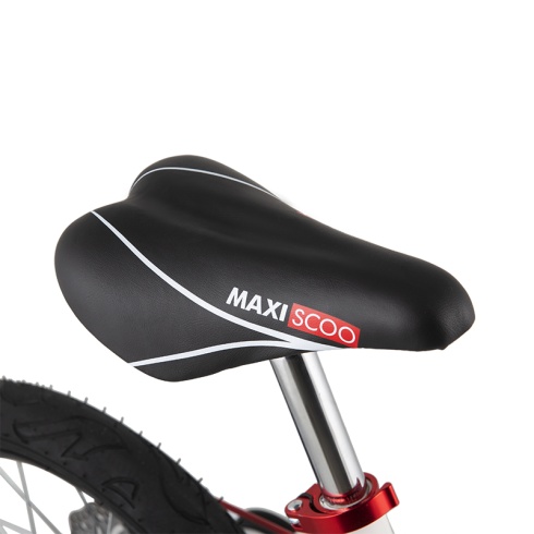 Велосипед MAXISCOO COSMIC Standart 16" Белый Матовый