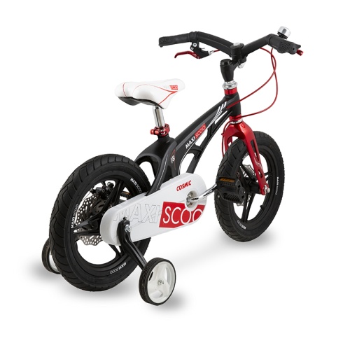 Велосипед MAXISCOO COSMIC Delux 18" Черный Матовый