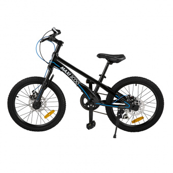 Велосипед 2-х колесный Детский Maxiscoo "Supreme" (2021), 6 Скоростей, 20", Черный Аметист