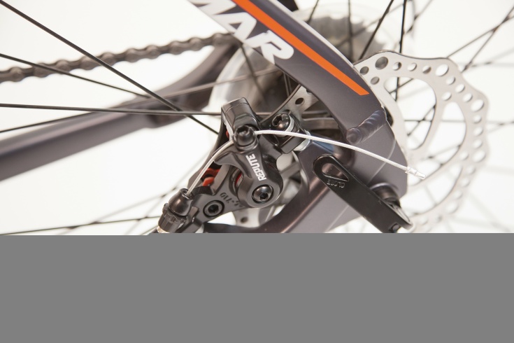 Велосипед PHOENIX 2901 Disc, 29" 19", матовый серый/оранжевый