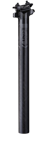 Подседельный штырь UNO, Высококачественный карбон, 27.2mm X L: 400mm, offset 0mm