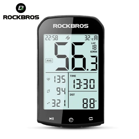 Велокомпьютер ROCKBROS M1 smart GPS, 25 функций