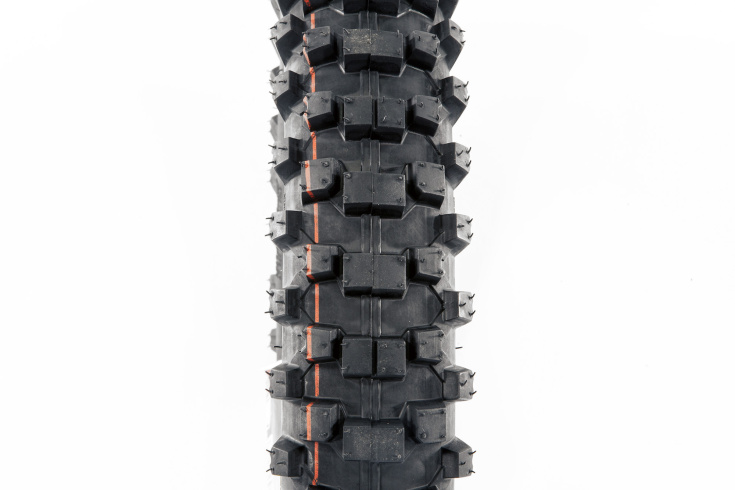 Покрышка 18" 100/90-18 кроссовая MTS-008 soft 1 green line