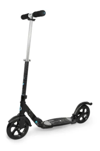 Самокат Micro Flex черный 200 мм (PA)