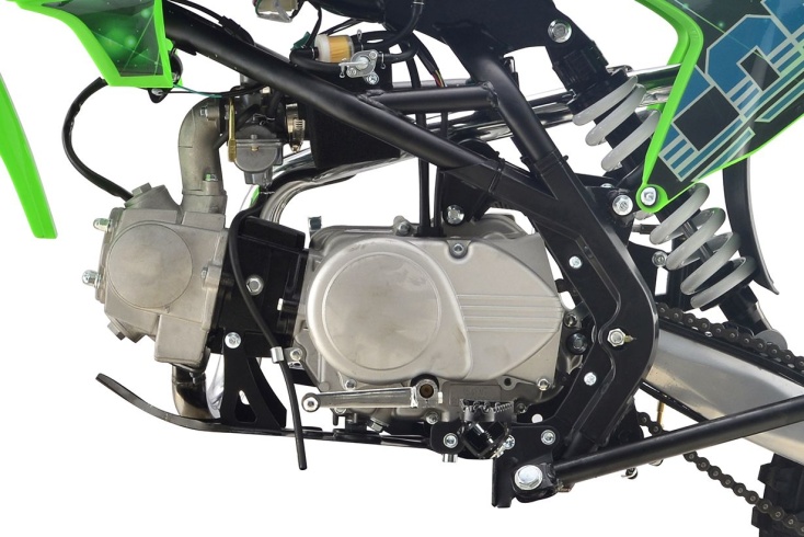 Питбайк SSSR CORE 125 SA 17/14 Cosmic Green 1 (Полуавтоматическая КПП) с фарой