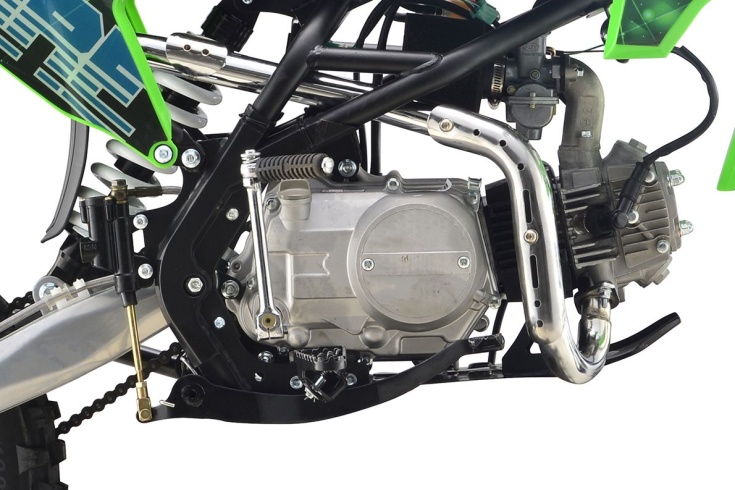 Питбайк SSSR CORE 125 SA 17/14 Cosmic Green 1 (Полуавтоматическая КПП) с фарой