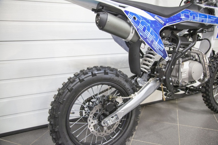 Питбайк SSSR CORE 125 SA 17/14 Cosmic Blue 1 (Полуавтоматическая КПП)
