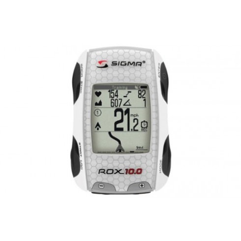 Велокомпьютер SIGMA ROX 10.0 ANT+ GPS WHITE BASIC
