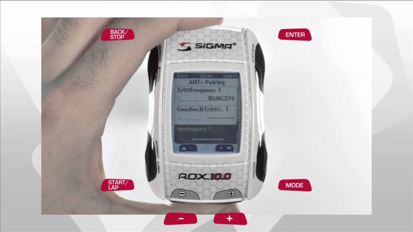 Велокомпьютер SIGMA ROX 10.0 ANT+ GPS WHITE BASIC