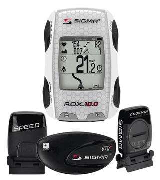 Велокомпьютер SIGMA ROX 10.0 ANT+ GPS WHITE BASIC