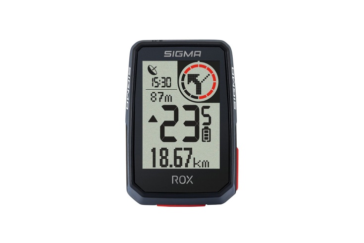 Велокомпьютер SIGMA ROX 2.0 Black, Top-Mount Set