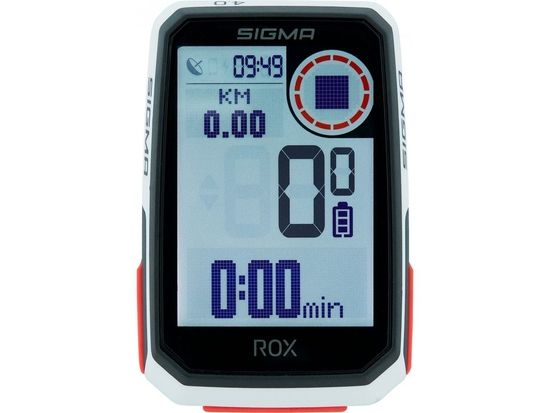 Велокомпьютер SIGMA ROX 4.0 White, Sensor Set