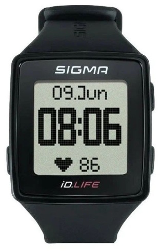 Пульсометр SIGMA iD.LIFE black