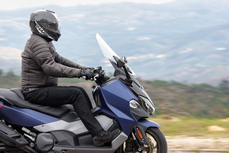 Максискутер SYM MAXSYM TL 500 синий