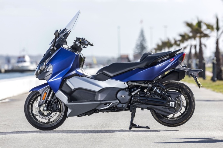 Максискутер SYM MAXSYM TL 500 синий
