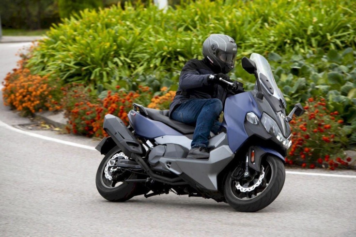 Максискутер SYM MAXSYM TL 500 синий