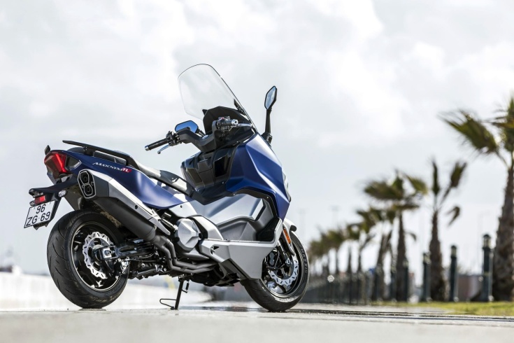 Максискутер SYM MAXSYM TL 500 синий