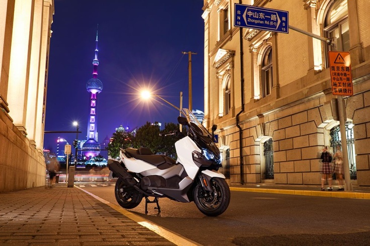 Максискутер SYM MAXSYM TL 500 белый