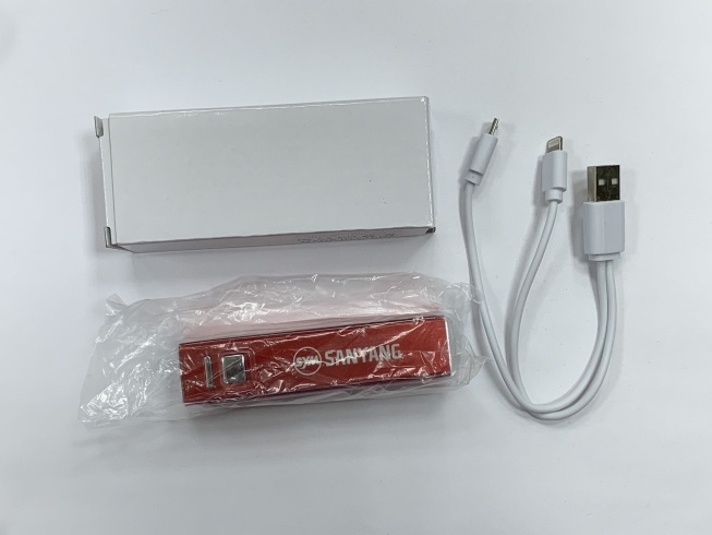 Внешний аккумулятор SYM red 2600 mAh